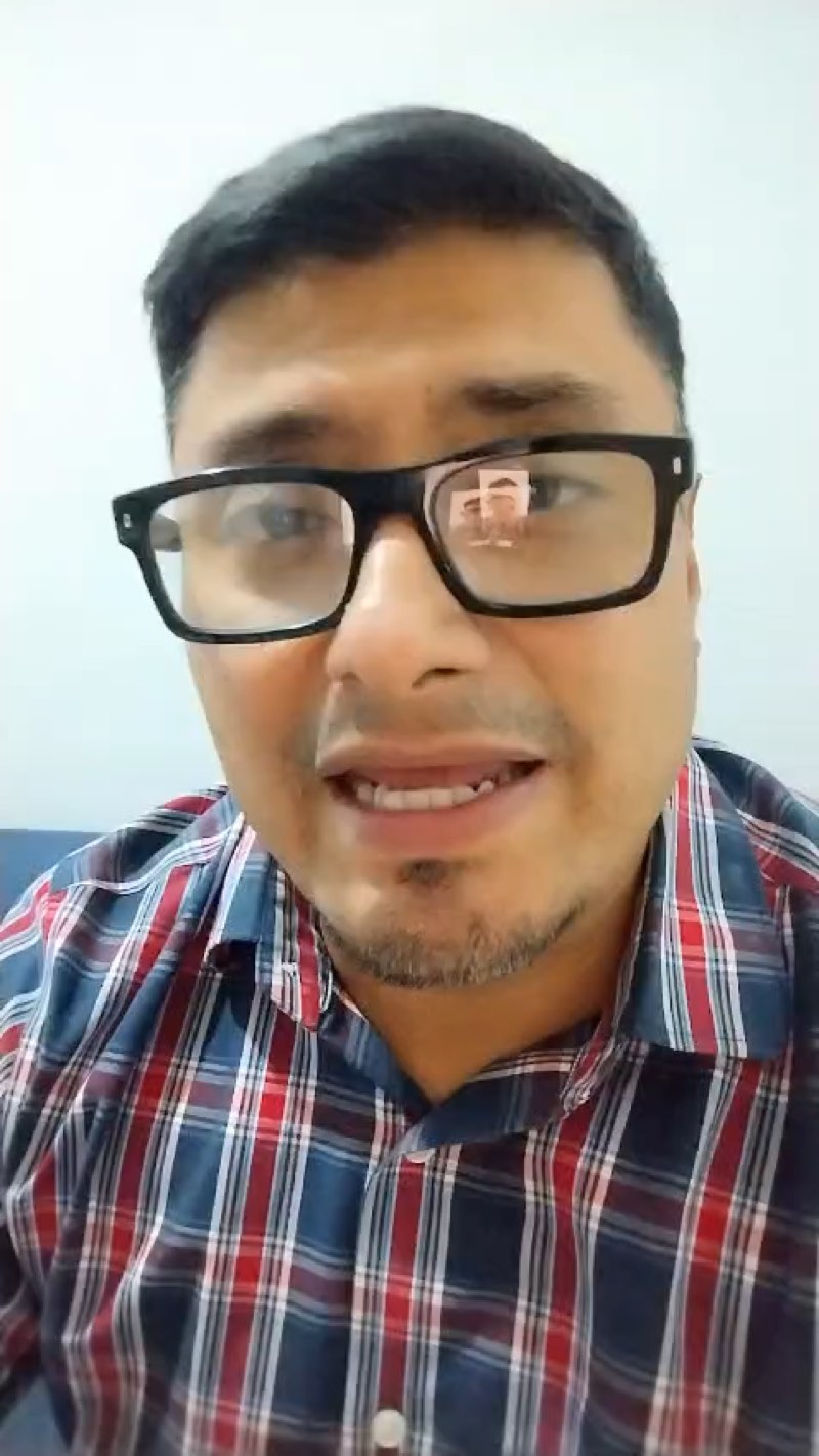 David Pinargote, de Amba Brokers, en su testimonio en video